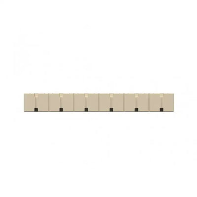 Beige skap montert på vegg i produktet 1,5M X 3M BRYGGEELEMENT