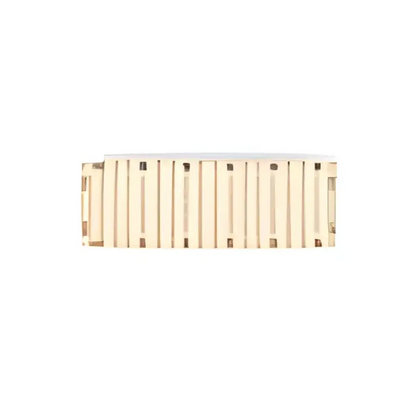Beige plastbyggestein med åtte prikker i rekke for 1M X 3M BRYGGEELEMENT