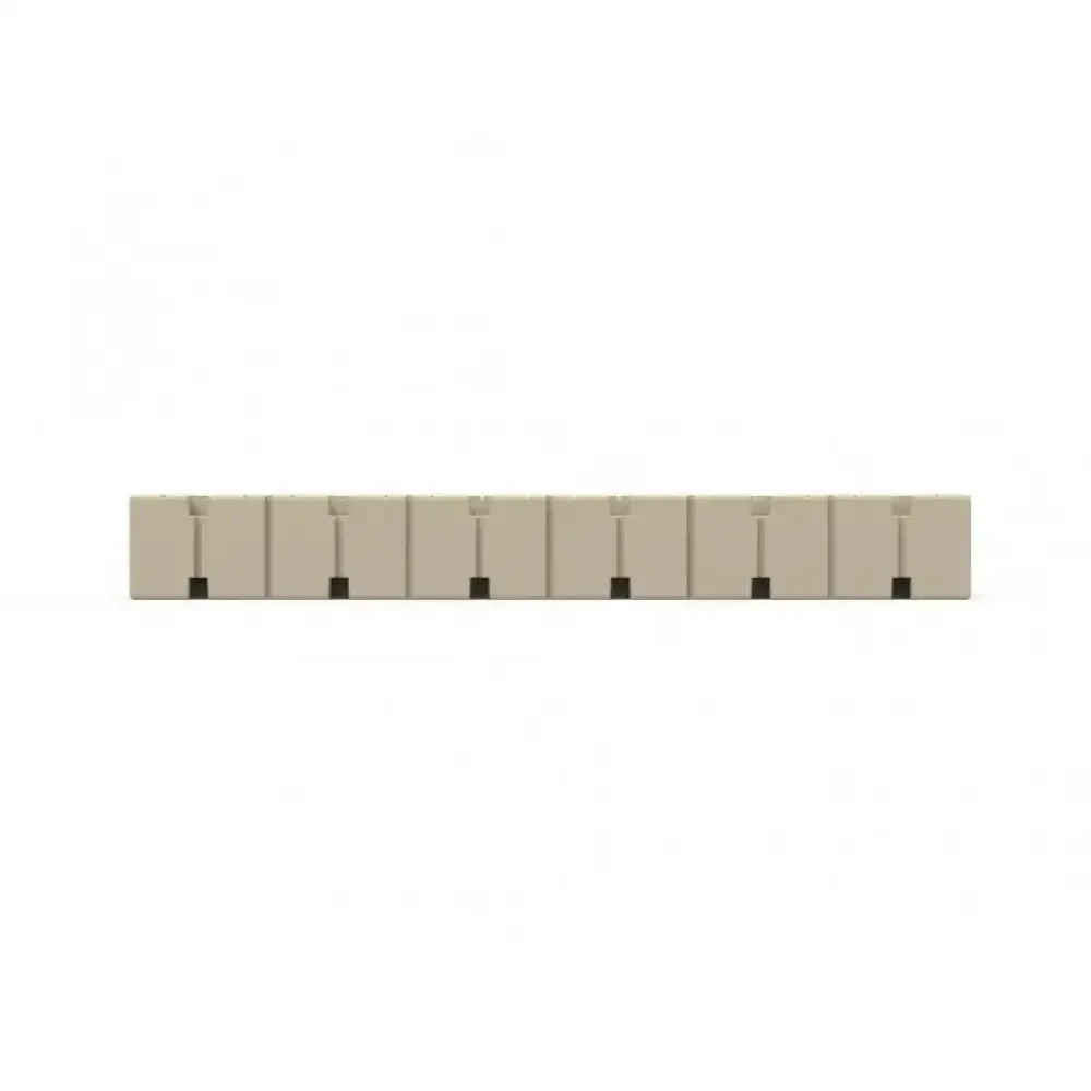Rader av svart og hvit piano tangenter på 1M X 3M BRYGGEELEMENT