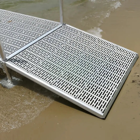 Overgangsrampe aluminium - Landgang