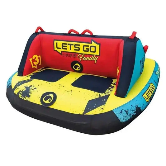 Inflatable towable vannskibøyle for familie bruk på vannet, Spinera Lets Go Family 4