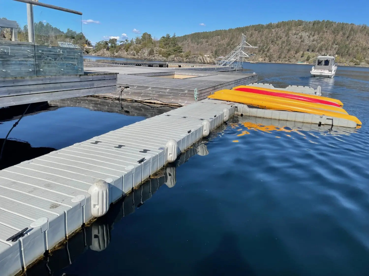 Miljøvennlige brygger uten isopor – EZ Dock